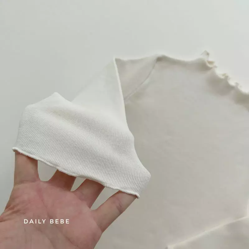 Daily Bebe - Korean Children Fashion - #childofig - Frill Tee - 7
