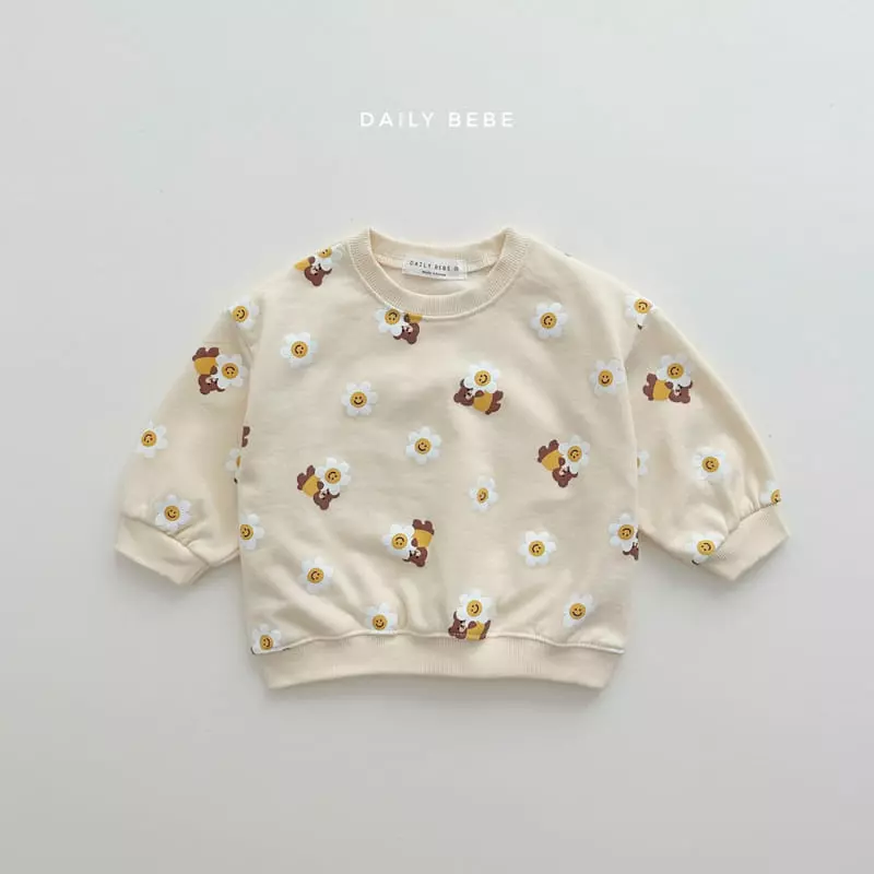 Daily Bebe - Korean Children Fashion - #childrensboutique - Smile Top Bottom Set - 3
