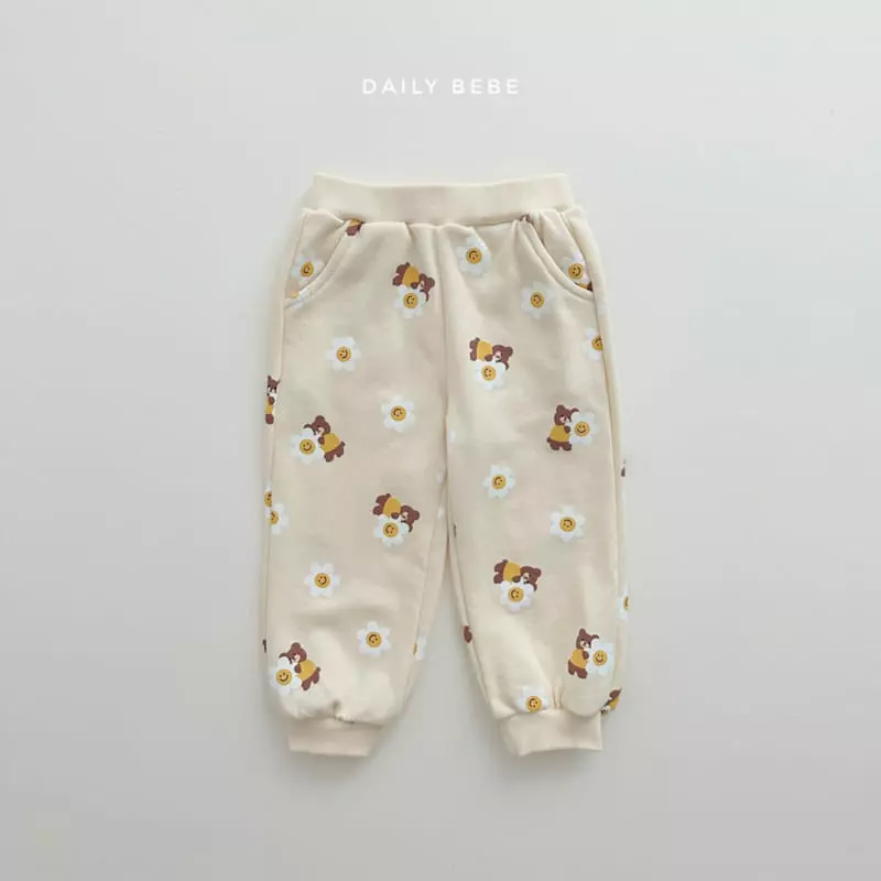 Daily Bebe - Korean Children Fashion - #childrensboutique - Smile Top Bottom Set - 4