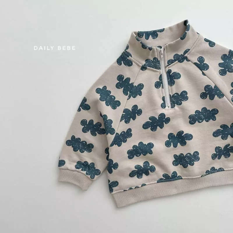 Daily Bebe - Korean Children Fashion - #designkidswear - Cloud Anorak Top Bottom Set - 2