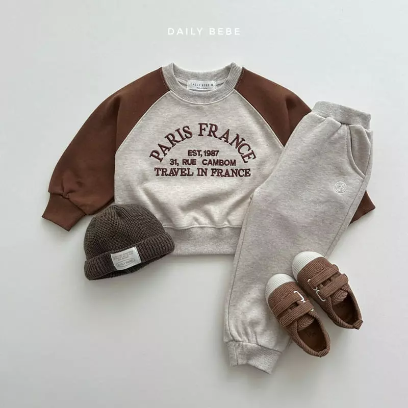 Daily Bebe - Korean Children Fashion - #discoveringself - D Embrodiery Pants - 8