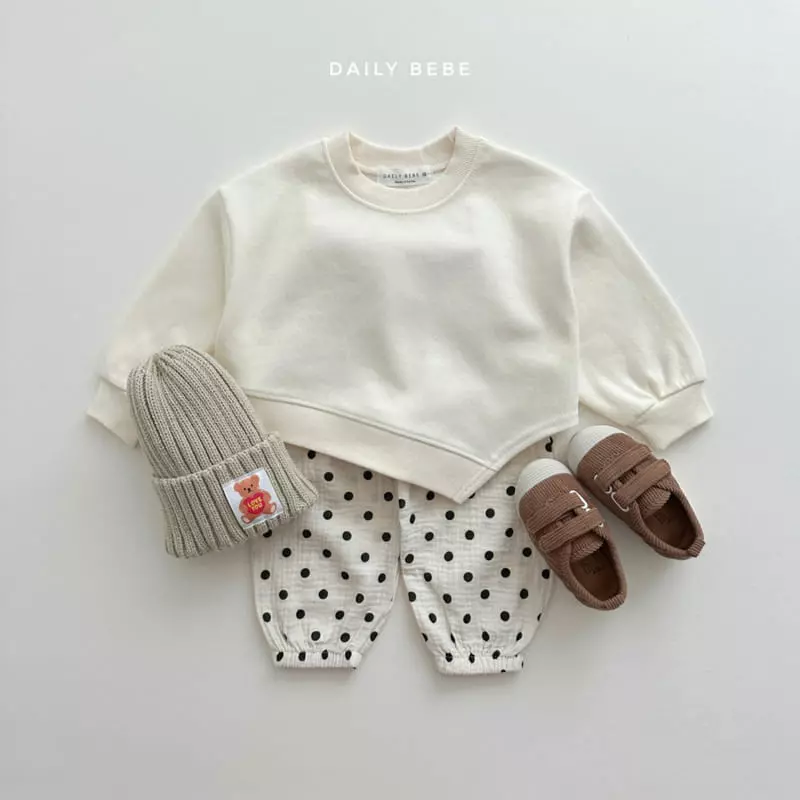 Daily Bebe - Korean Children Fashion - #fashionkids - Unbal Sweatshirt - 5