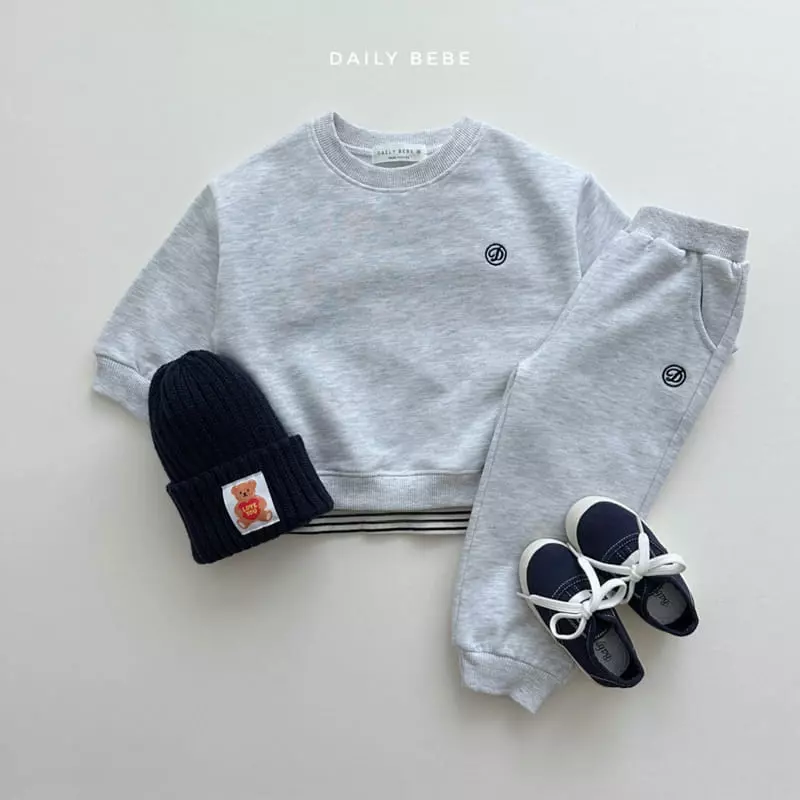 Daily Bebe - Korean Children Fashion - #kidsshorts - D Embrodiery Pants - 10