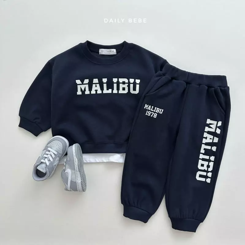 Daily Bebe - Korean Children Fashion - #kidsshorts - Malivu Top Bottom Set - 6
