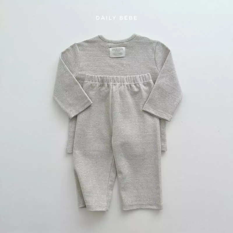 Daily Bebe - Korean Children Fashion - #kidsstore - Autumn Easywear Set - 2
