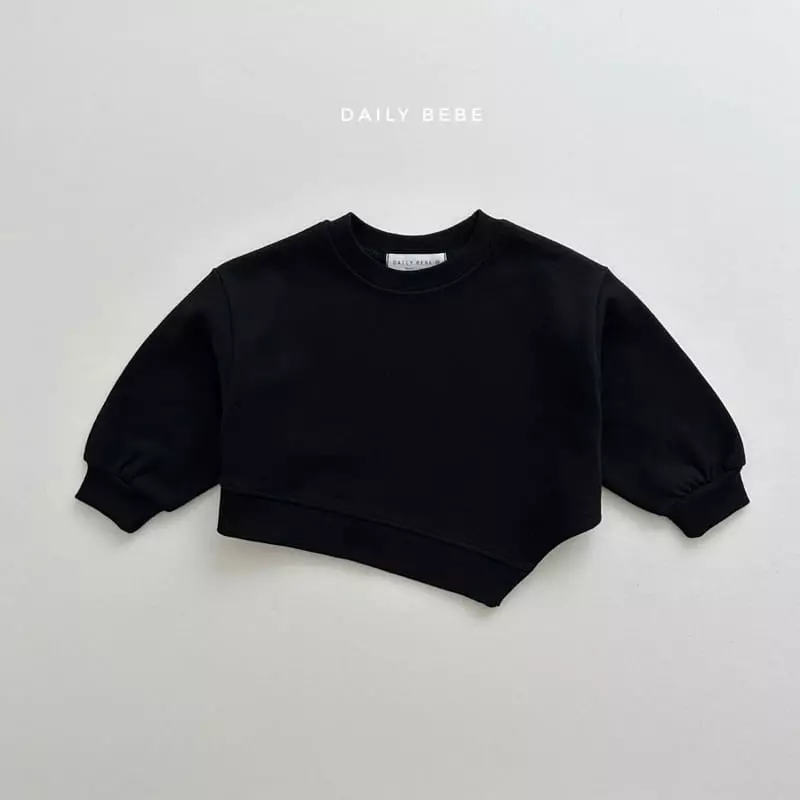 Daily Bebe - Korean Children Fashion - #kidzfashiontrend - Unbal Sweatshirt - 8