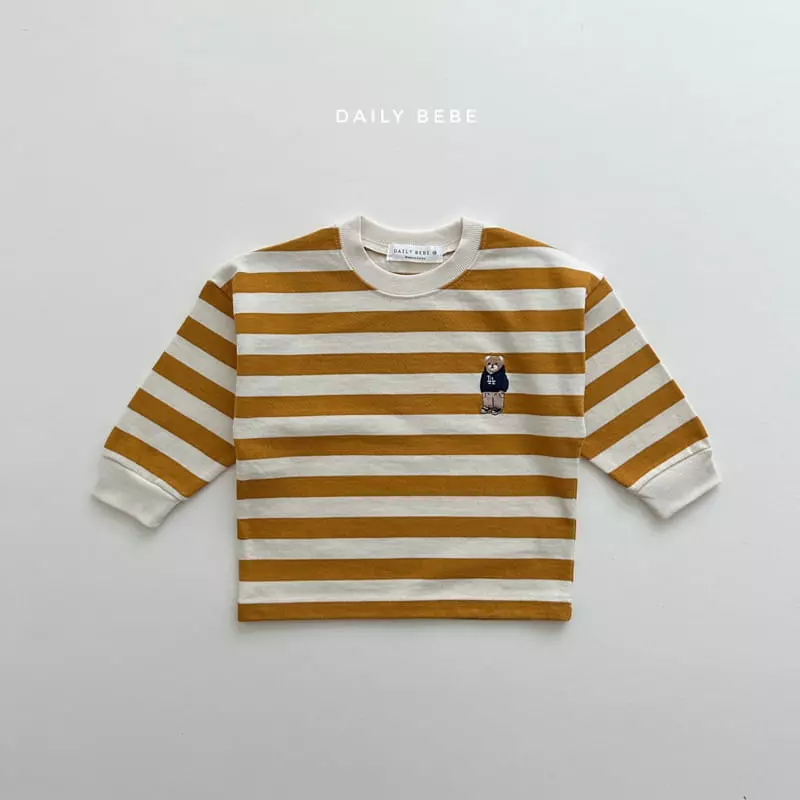 Daily Bebe - Korean Children Fashion - #magicofchildhood - Bear Tee