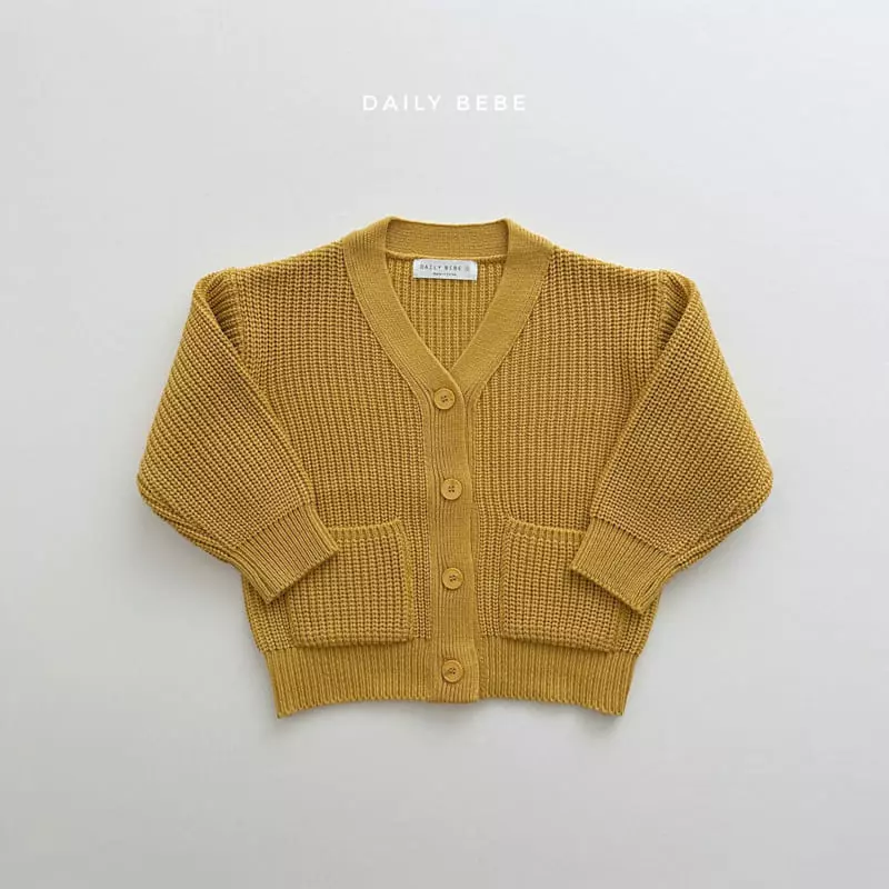 Daily Bebe - Korean Children Fashion - #magicofchildhood - Fall Hazzi Cardigan - 4