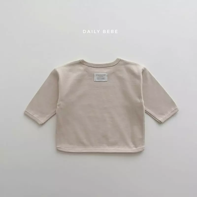 Daily Bebe - Korean Children Fashion - #minifashionista - Toktok Piping Tee - 5