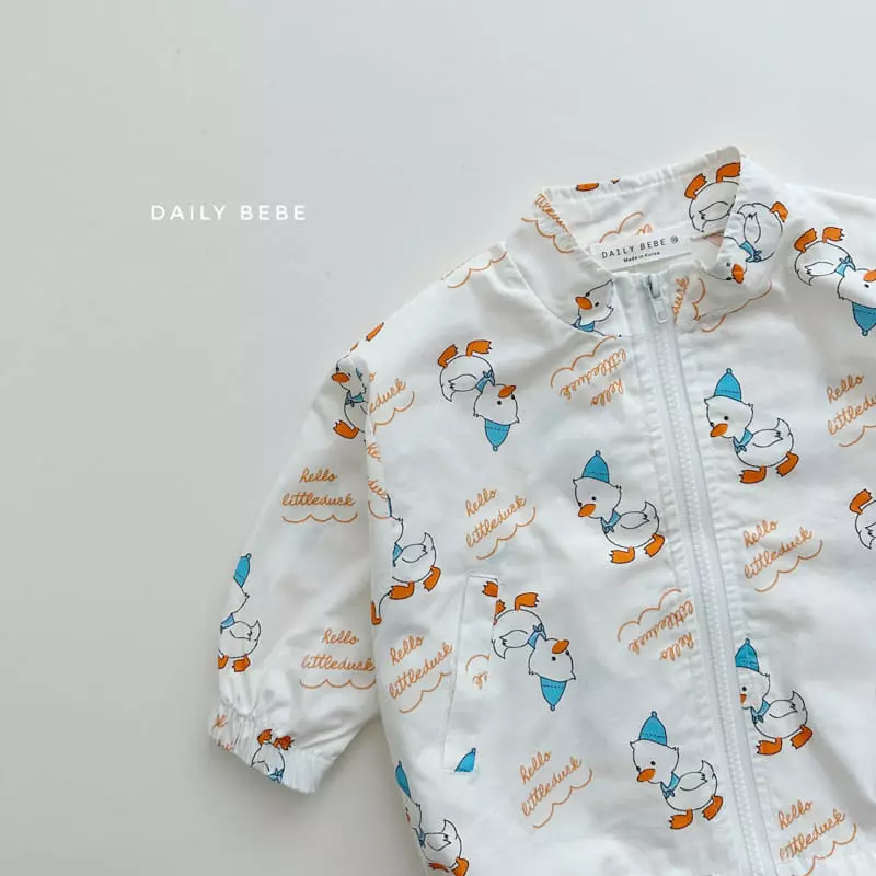 Daily Bebe - Korean Children Fashion - #minifashionista - Pettern Windbreaker - 8