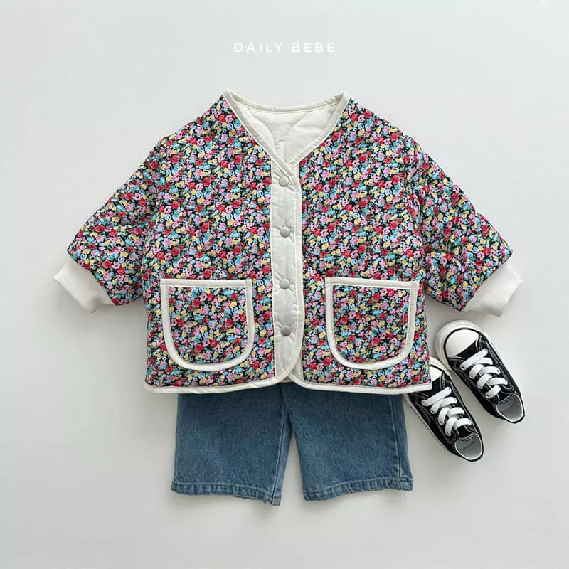 Daily Bebe - Korean Children Fashion - #minifashionista - Flower Jumper - 7