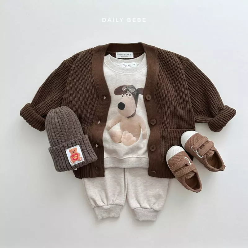 Daily Bebe - Korean Children Fashion - #stylishchildhood - Fall Hazzi Cardigan - 8