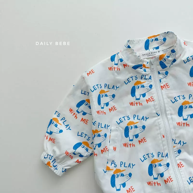 Daily Bebe - Korean Children Fashion - #stylishchildhood - Pettern Windbreaker - 12