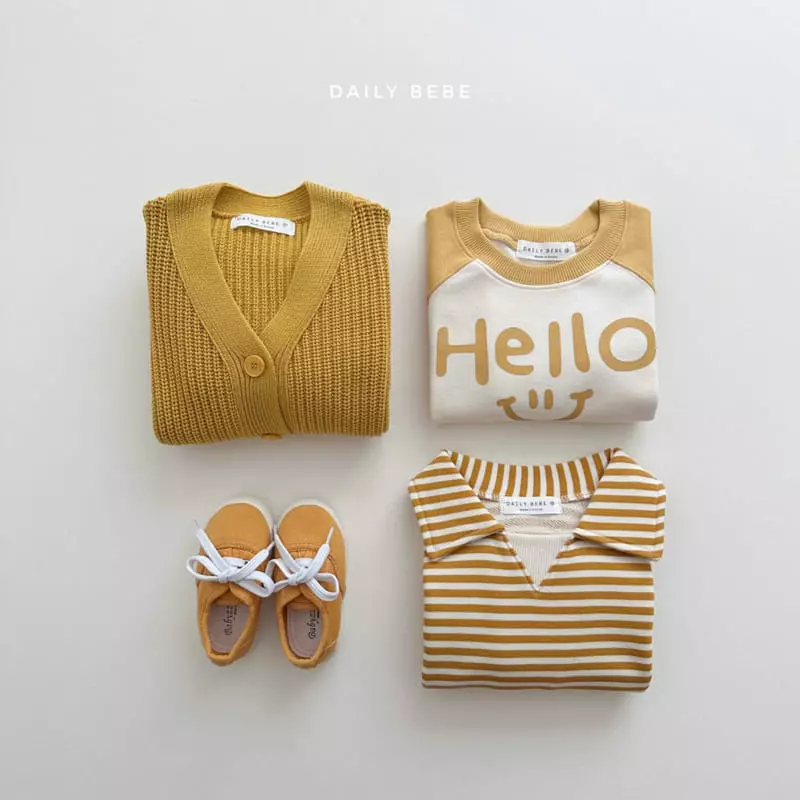 Daily Bebe - Korean Children Fashion - #todddlerfashion - Fall Hazzi Cardigan - 6