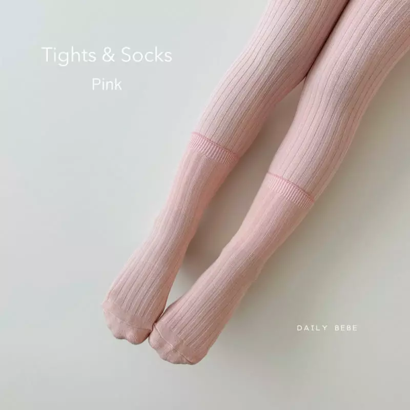 Daily Bebe - Korean Children Fashion - #todddlerfashion - Tights - 5