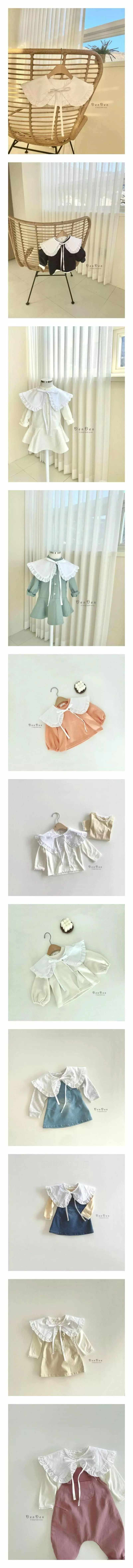 Denden - Korean Children Fashion - #kidzfashiontrend - Frill Cape