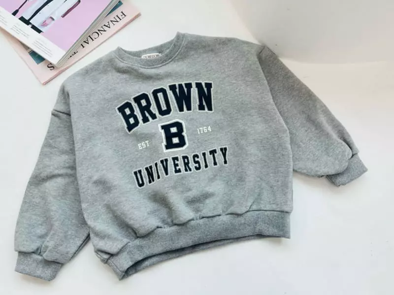 Dore Dore - Korean Children Fashion - #Kfashion4kids - B Brown Sweatshirt - 10