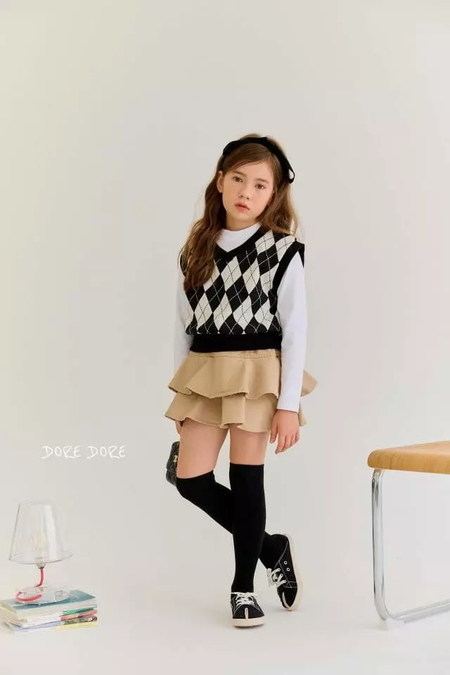 Dore Dore - Korean Children Fashion - #childrensboutique - Cancan Skirt Pants - 12