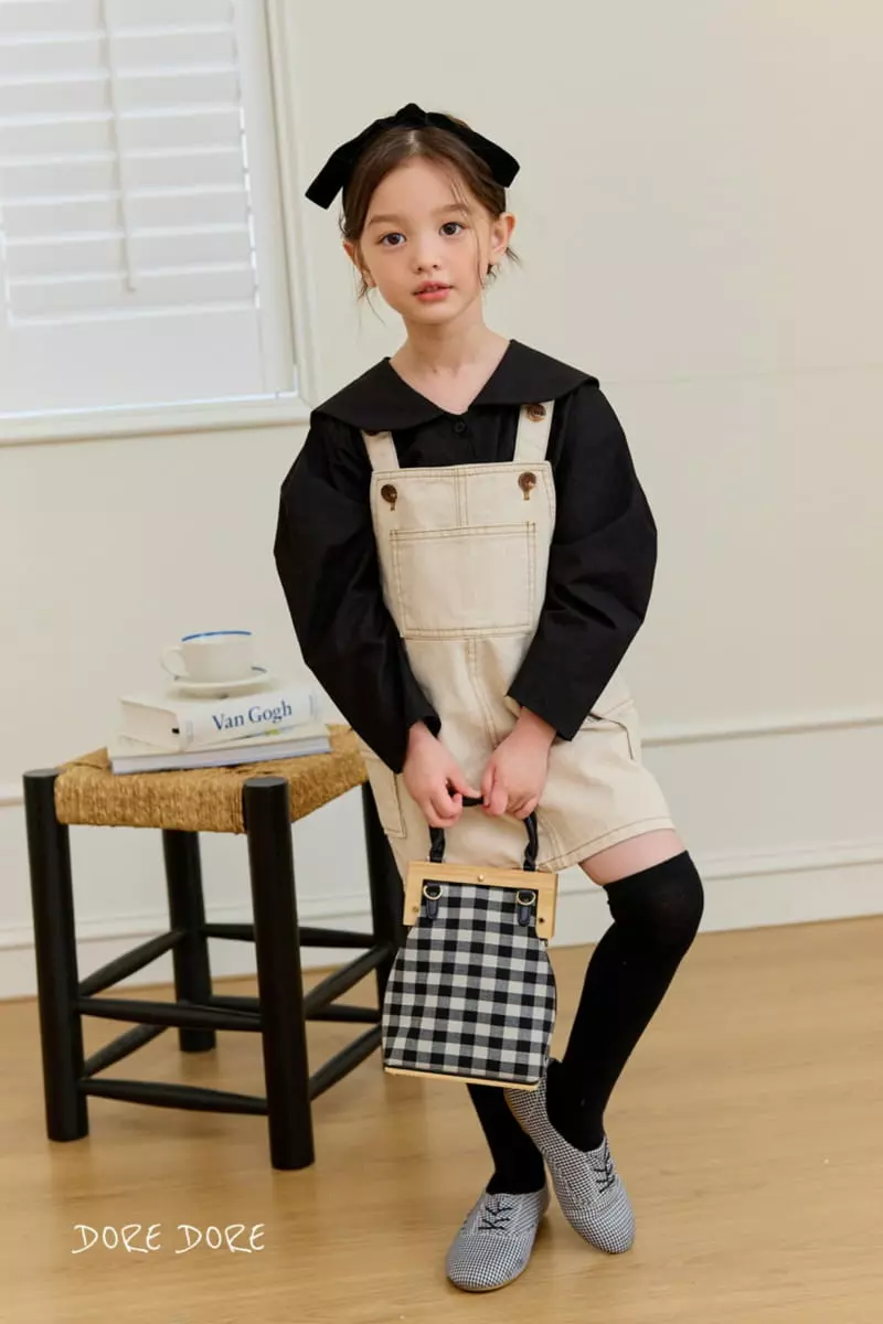 Dore Dore - Korean Children Fashion - #childrensboutique - Autumn Sailor Blouse - 4