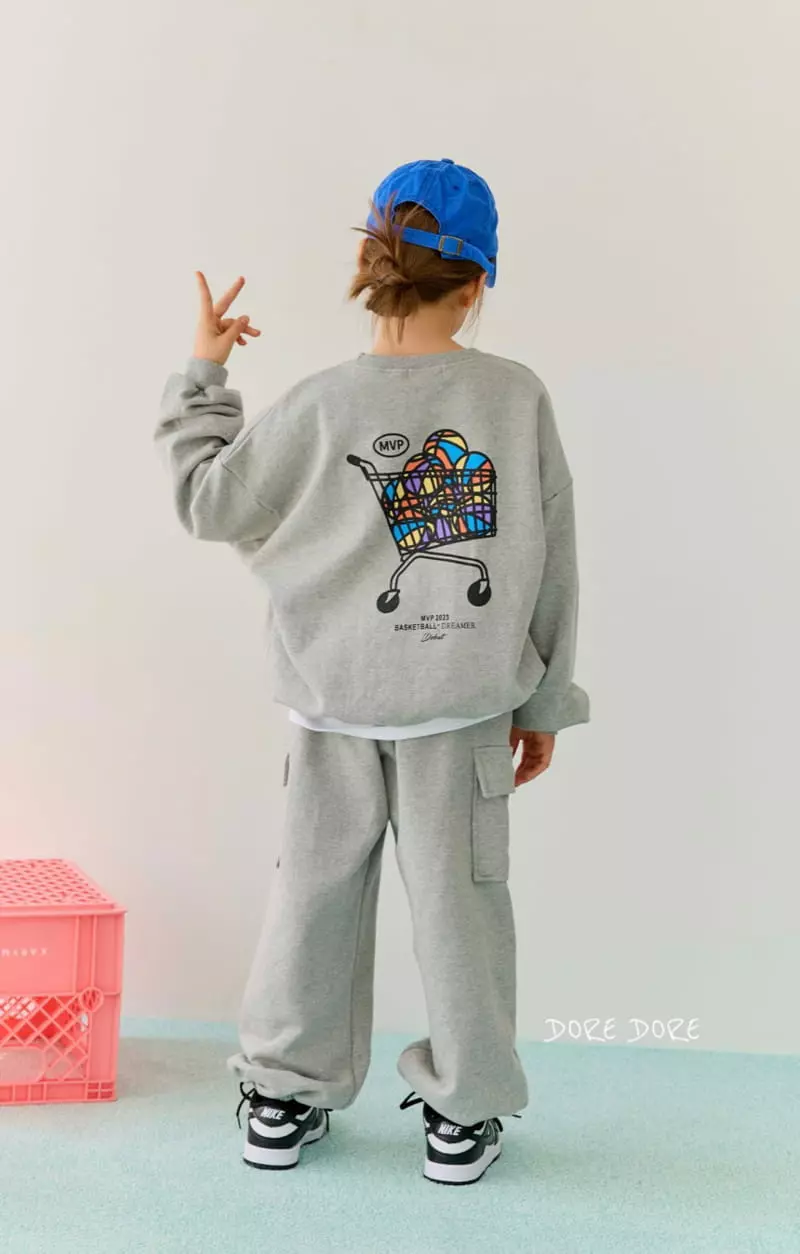 Dore Dore - Korean Children Fashion - #minifashionista - Basket Sweatshirt - 10