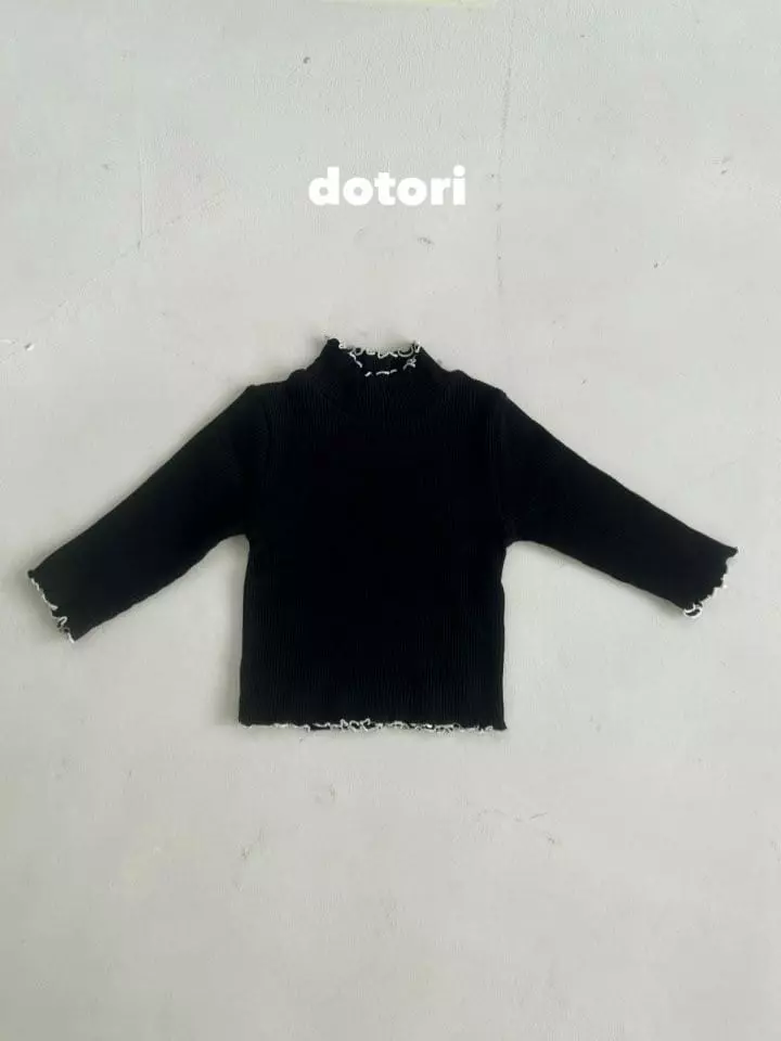 Dotori - Korean Children Fashion - #kidzfashiontrend - Rib Terry Tee - 4