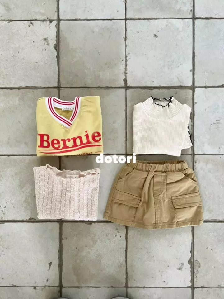 Dotori - Korean Children Fashion - #childofig - Rib Terry Tee - 10