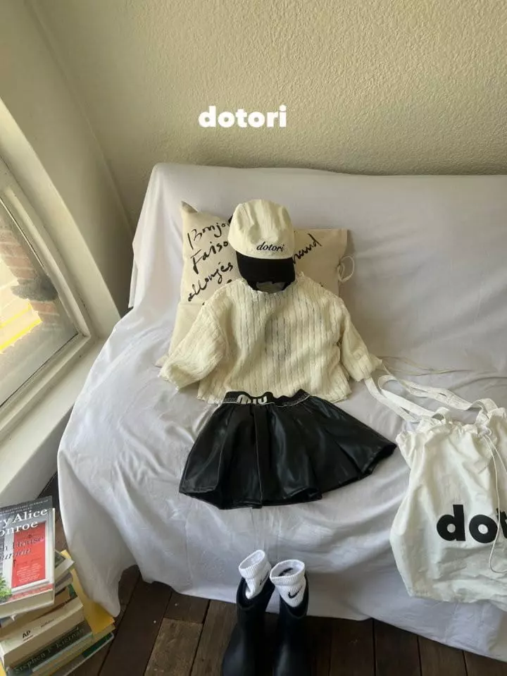 Dotori - Korean Children Fashion - #prettylittlegirls - Knit Crop Tee - 10