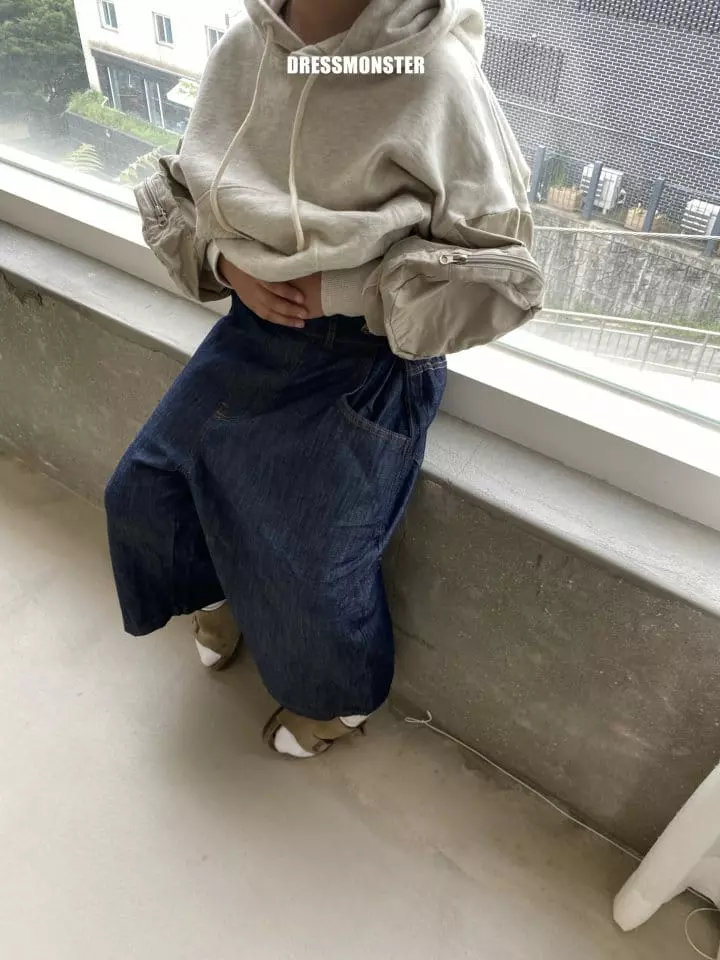 Dress Monster - Korean Junior Fashion - #Kfashion4kids - Pocket Hoody - 3