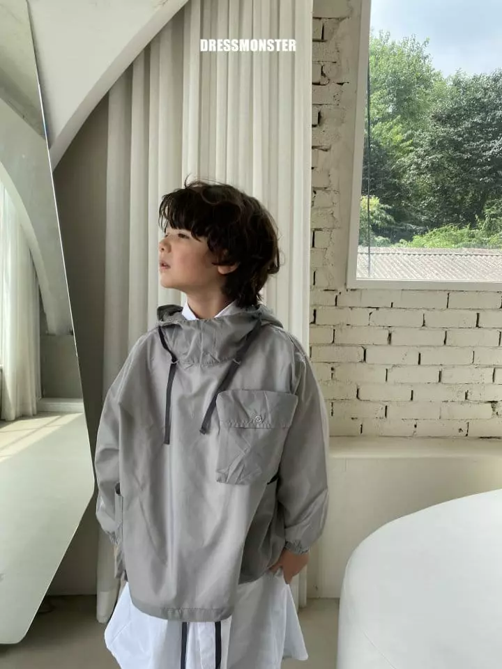 Dress Monster - Korean Junior Fashion - #childrensboutique - Lip Star Anorak - 9