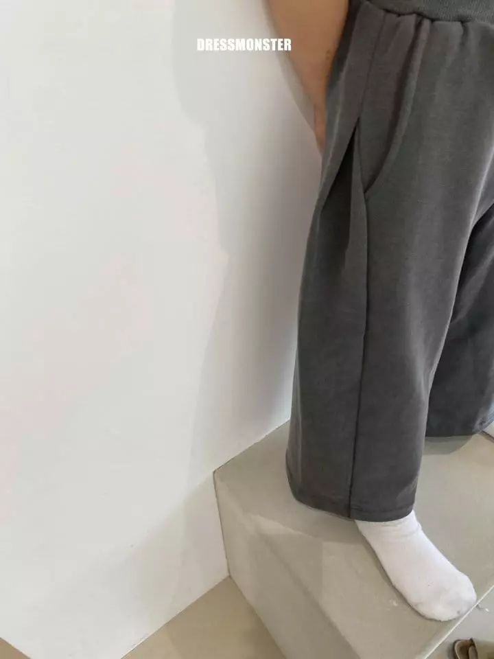 Dress Monster - Korean Junior Fashion - #kidsstore - Pgment Shirring Pants - 4