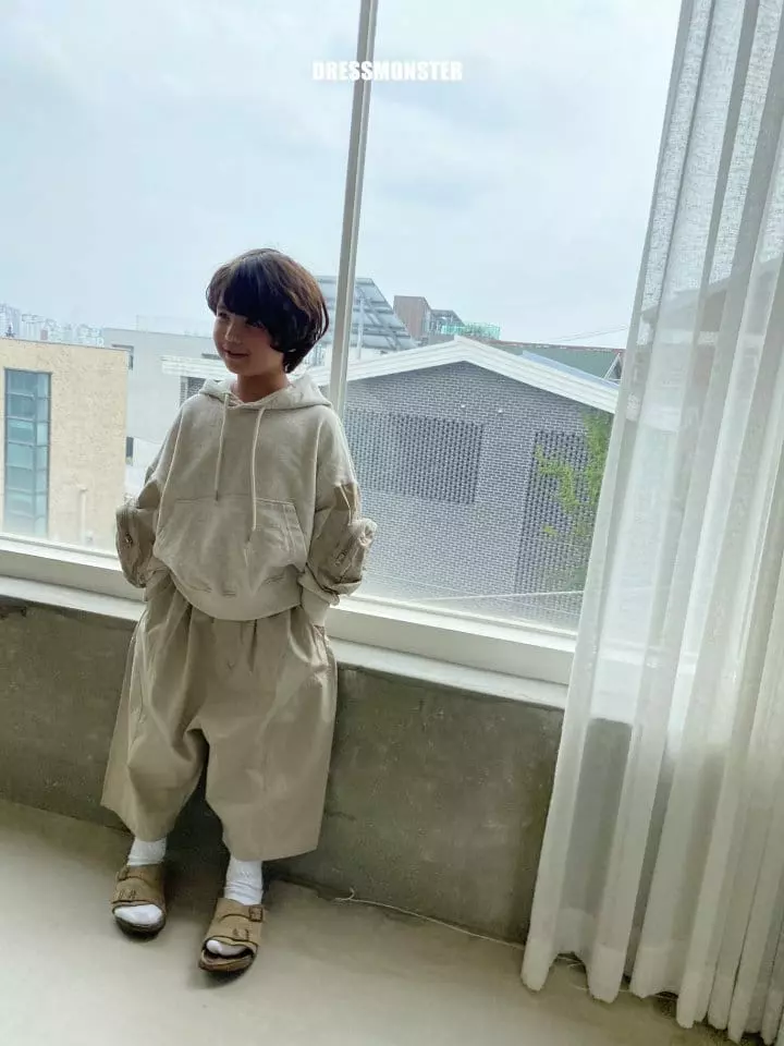 Dress Monster - Korean Junior Fashion - #magicofchildhood - Pocket Hoody - 5