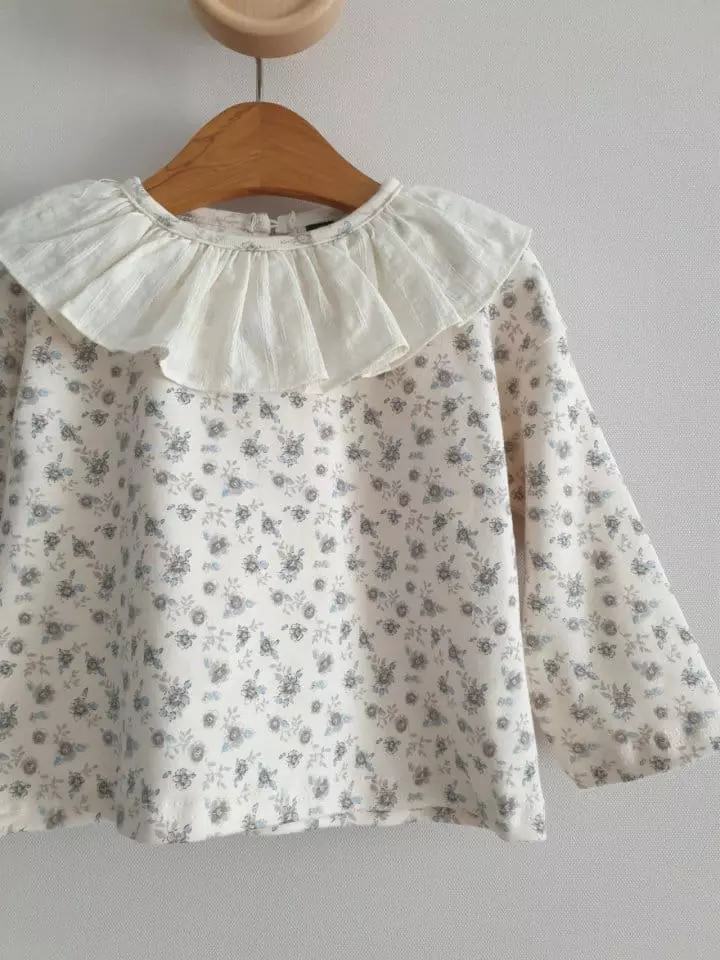 Eclair - Korean Children Fashion - #kidzfashiontrend - Ruffle Tee - 4
