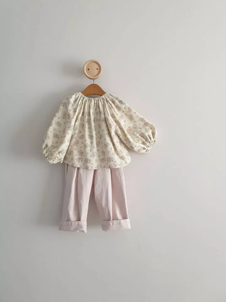 Eclair - Korean Children Fashion - #childofig - Garedn Blouse - 5
