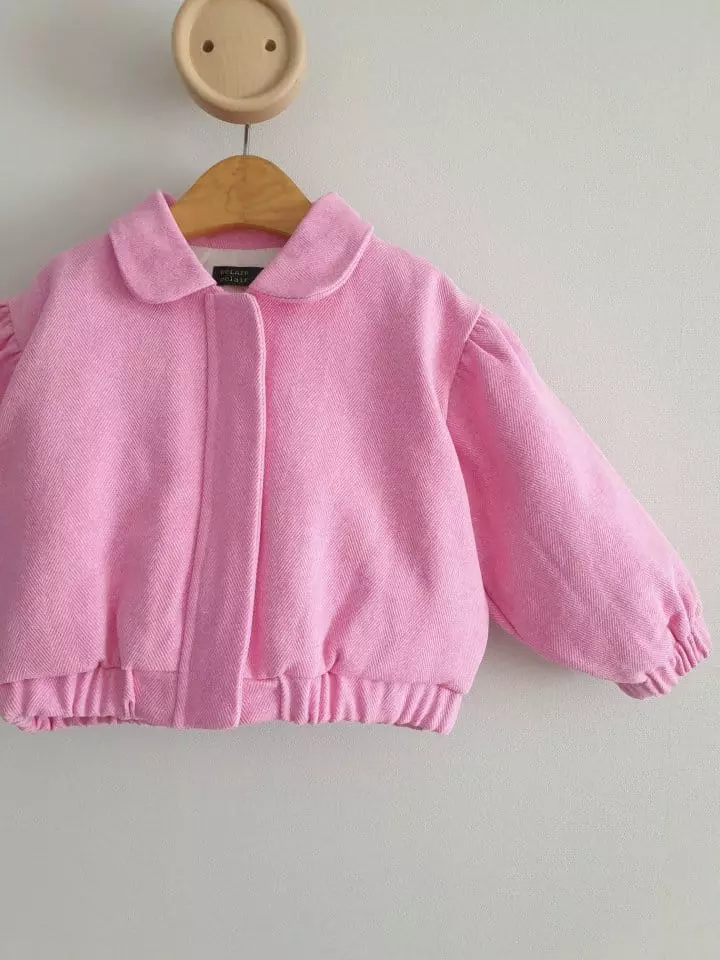 Eclair - Korean Children Fashion - #childofig - Crop Jacket - 3