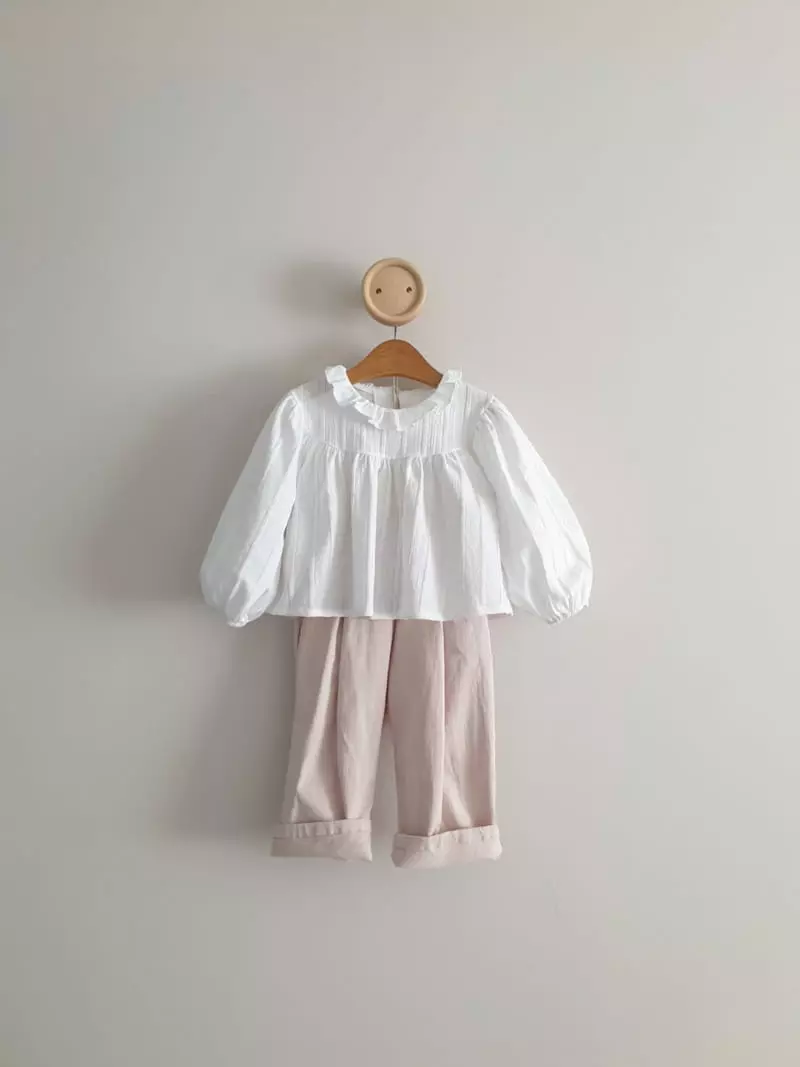Eclair - Korean Children Fashion - #prettylittlegirls - Davi Blouse - 4