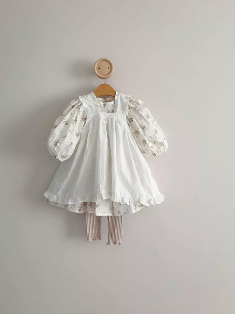 Eclair - Korean Children Fashion - #childofig - Apron - 2