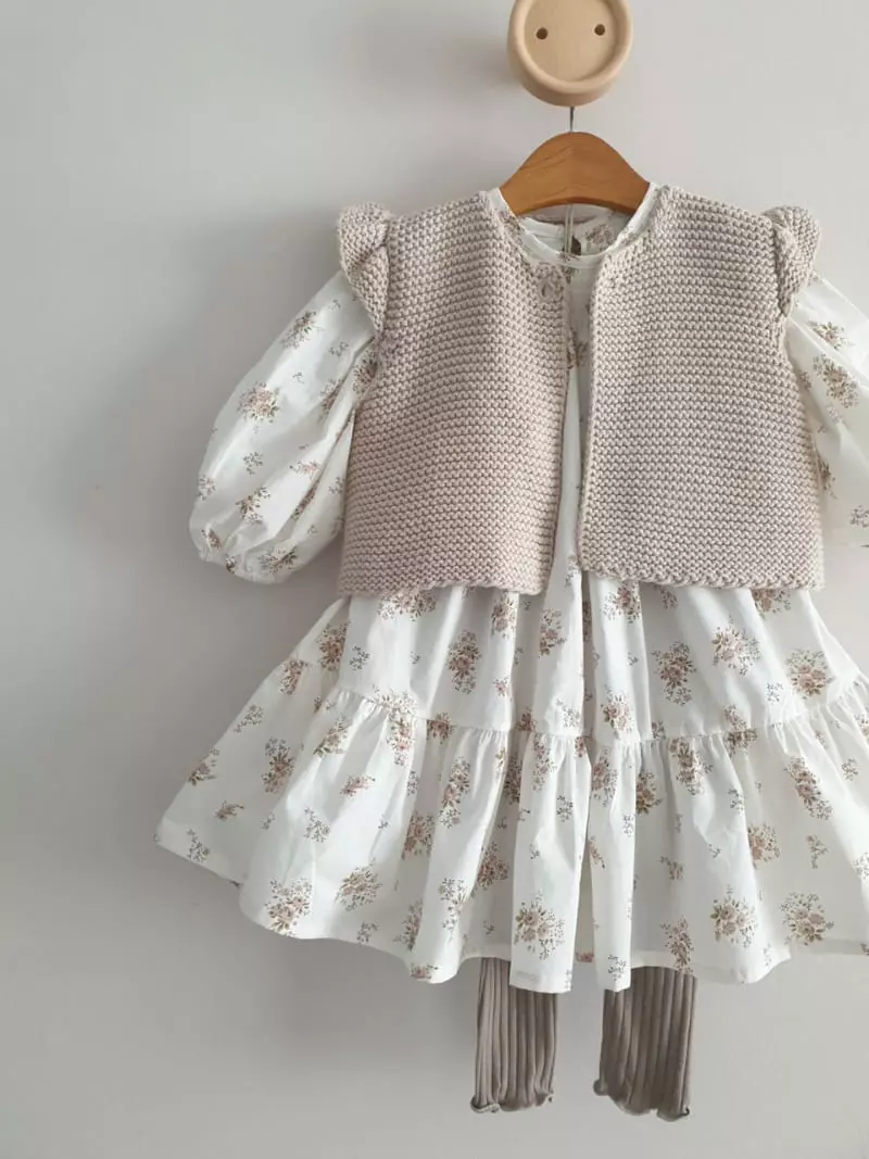 Eclair - Korean Children Fashion - #childrensboutique - Rose One-piece - 8