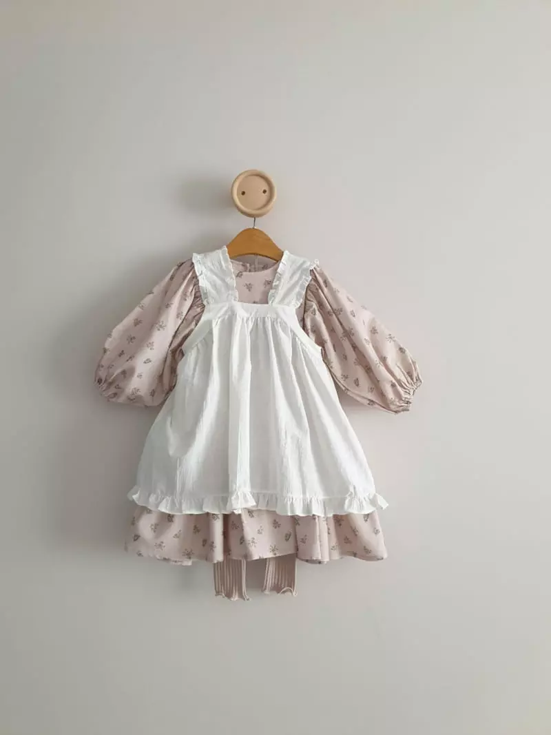 Eclair - Korean Children Fashion - #kidsshorts - Apron - 8