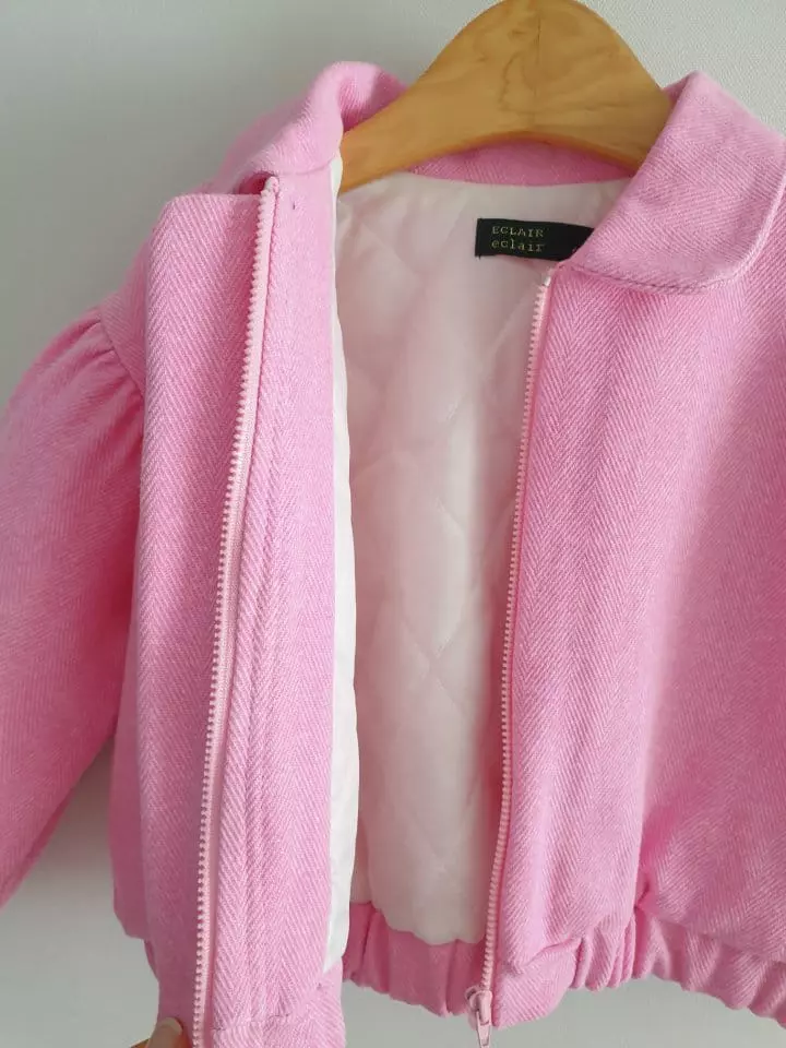 Eclair - Korean Children Fashion - #kidsstore - Crop Jacket - 9