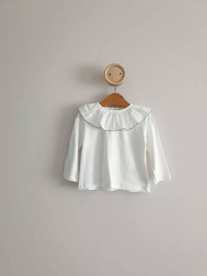 Eclair - Korean Children Fashion - #kidsstore - Ruffle Tee - 2