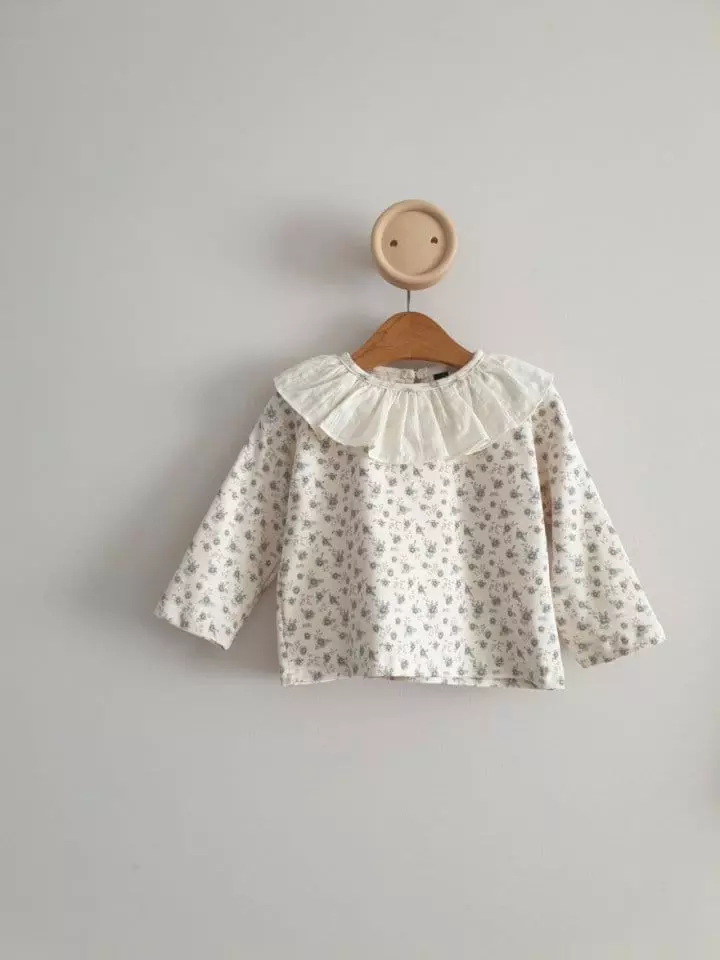 Eclair - Korean Children Fashion - #kidzfashiontrend - Ruffle Tee - 3