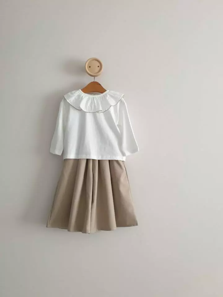 Eclair - Korean Children Fashion - #littlefashionista - Ruffle Tee - 5