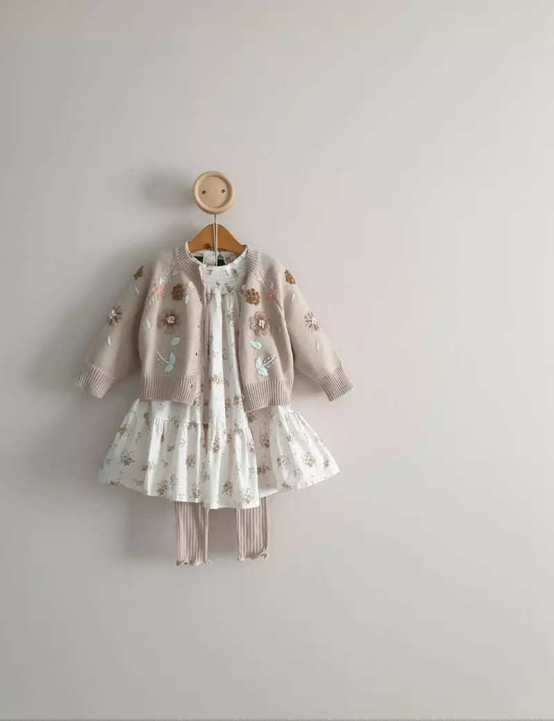 Eclair - Korean Children Fashion - #minifashionista - Rose One-piece - 2