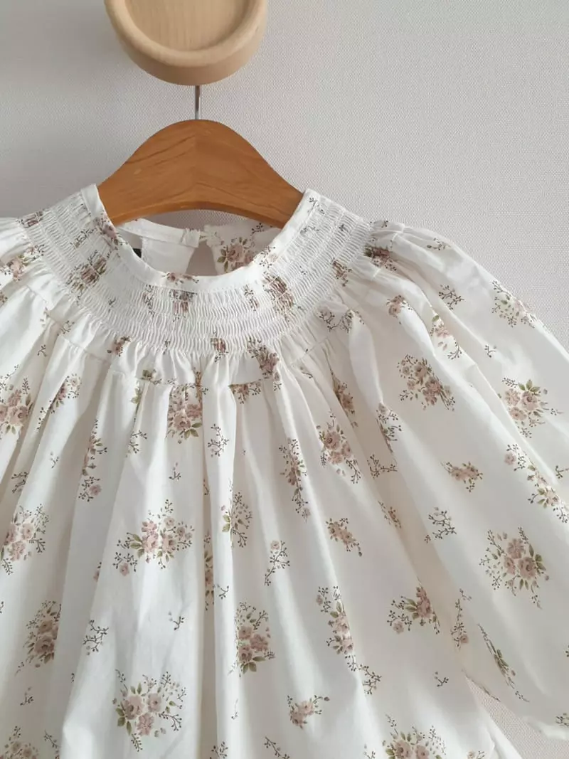 Eclair - Korean Children Fashion - #prettylittlegirls - Rose One-piece - 3