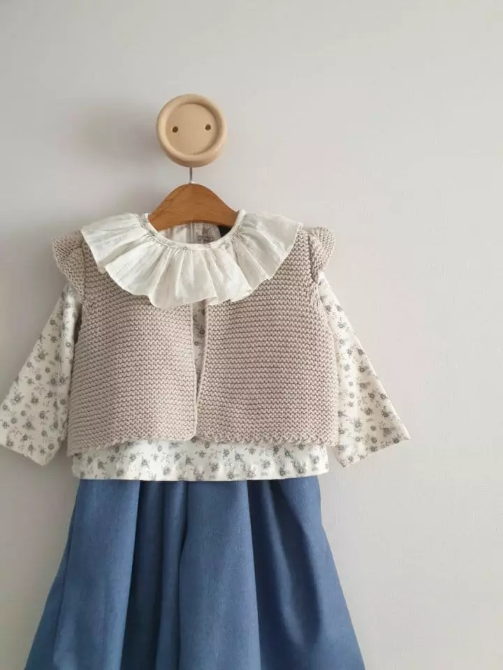 Eclair - Korean Children Fashion - #prettylittlegirls - Ruffle Tee - 8