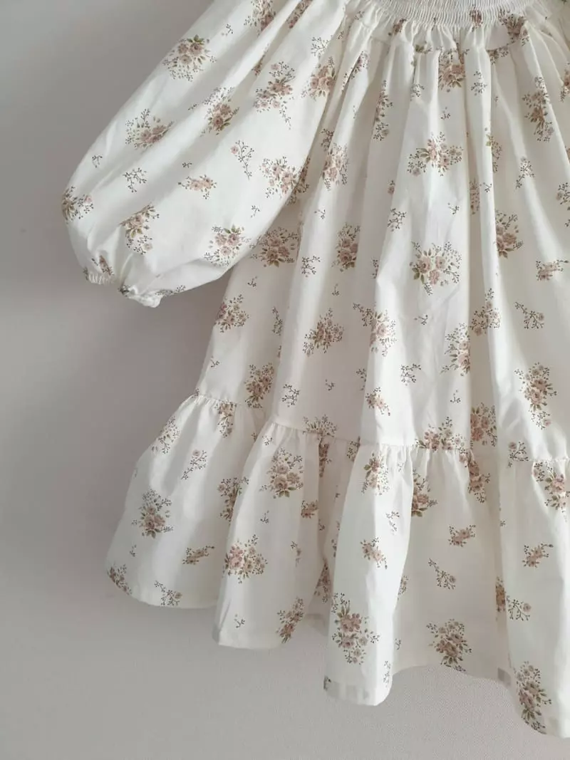 Eclair - Korean Children Fashion - #stylishchildhood - Rose One-piece - 6