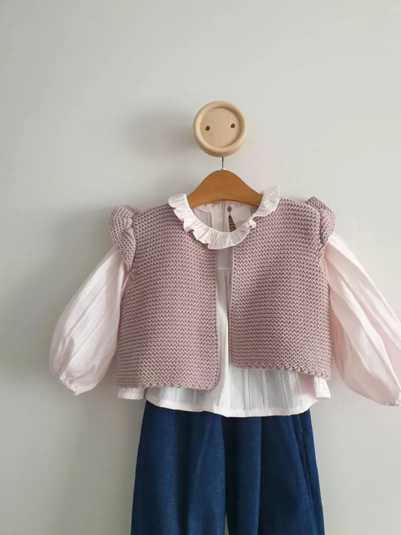 Eclair - Korean Children Fashion - #todddlerfashion - Lilly Vest - 10