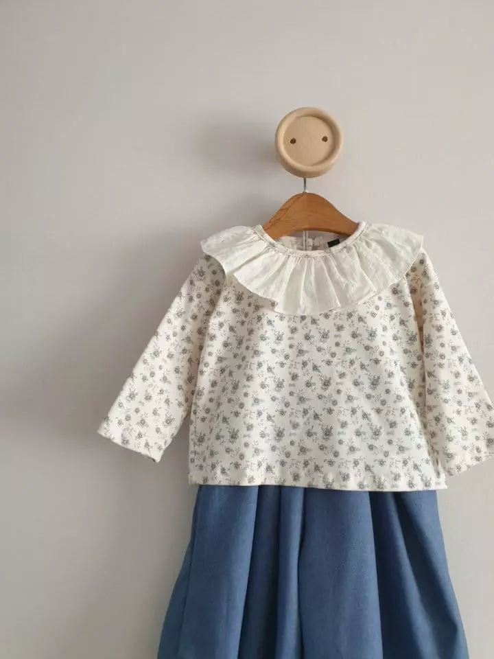 Eclair - Korean Children Fashion - #todddlerfashion - Ruffle Tee - 9