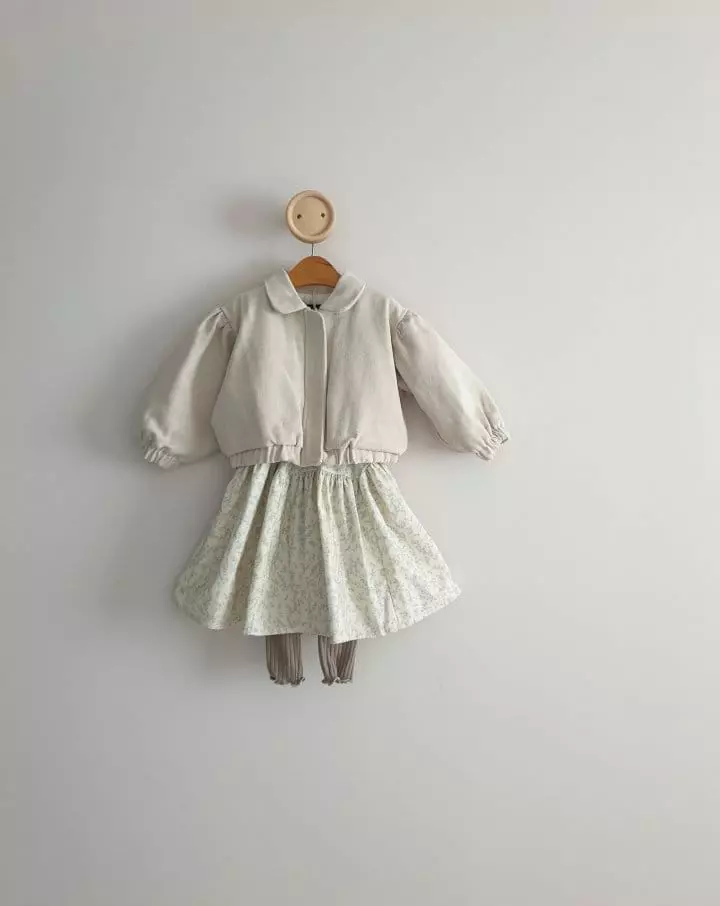 Eclair - Korean Children Fashion - #toddlerclothing - Crop Jacket