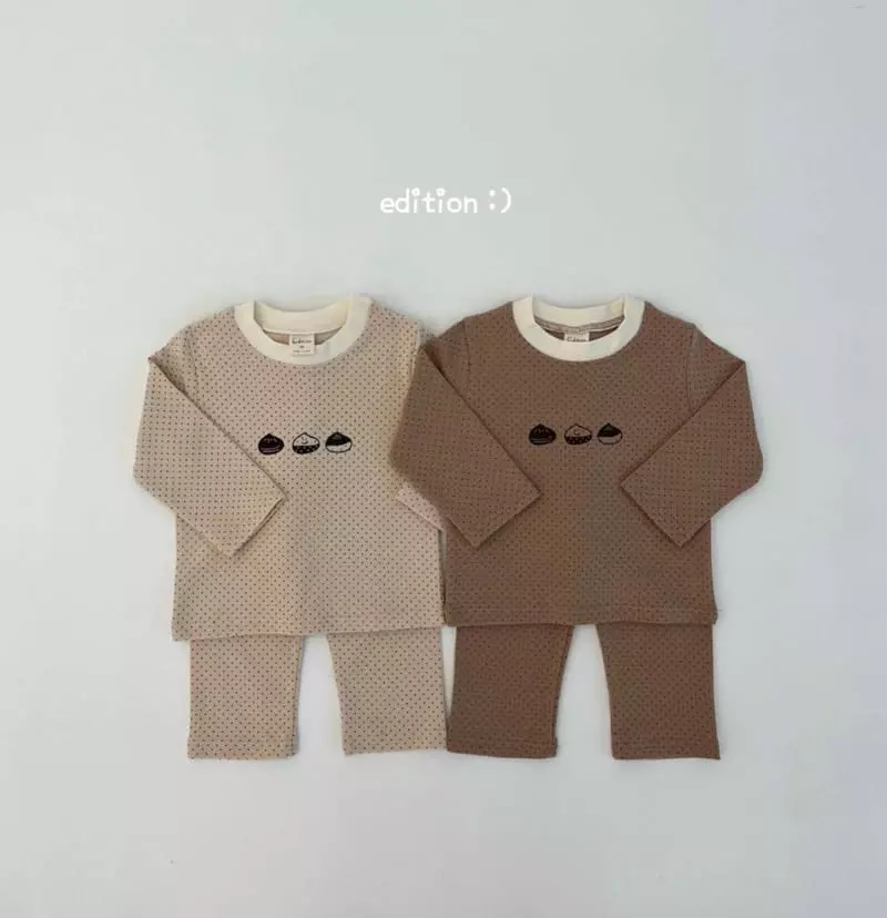 Edition - Korean Children Fashion - #prettylittlegirls - Bamtori Top Bottom Set - 4